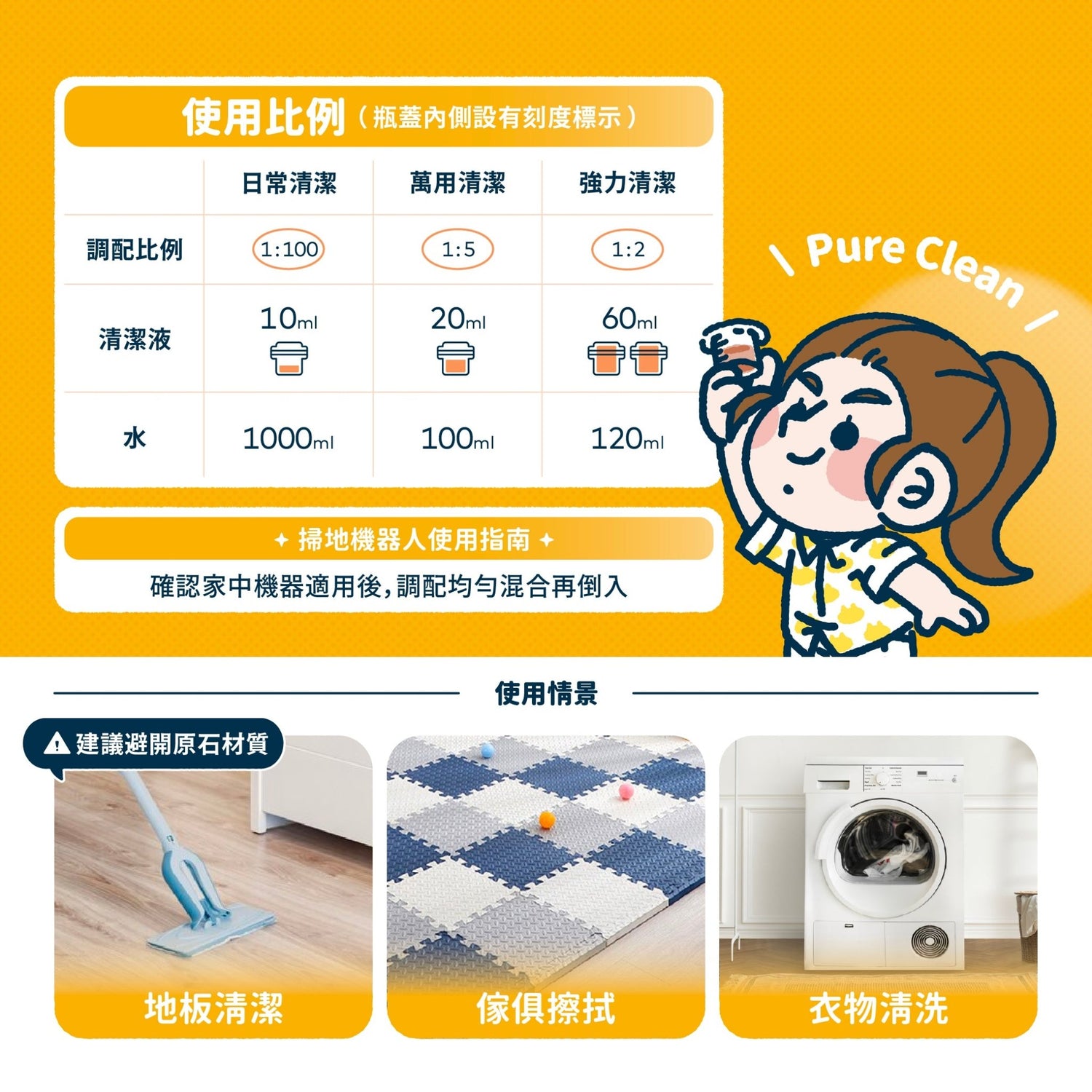 毛孩居家清潔液 1L - 毛孩站起來