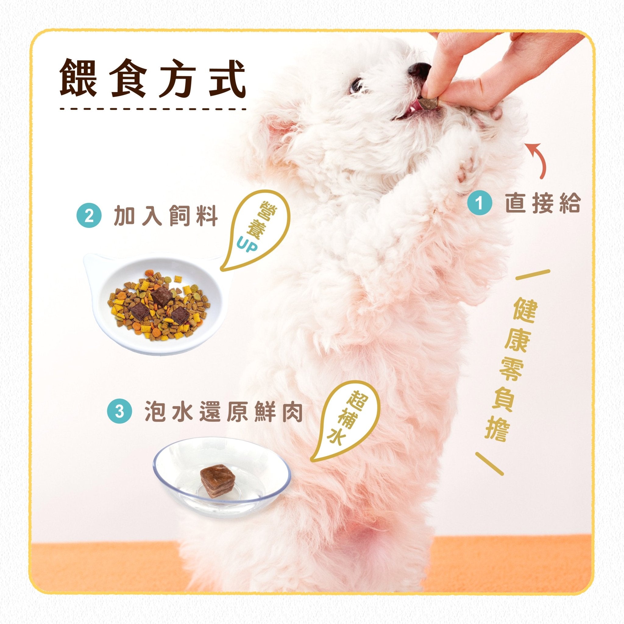 毛孩凍乾 極鮮牛肉丁 60g - 毛孩站起來