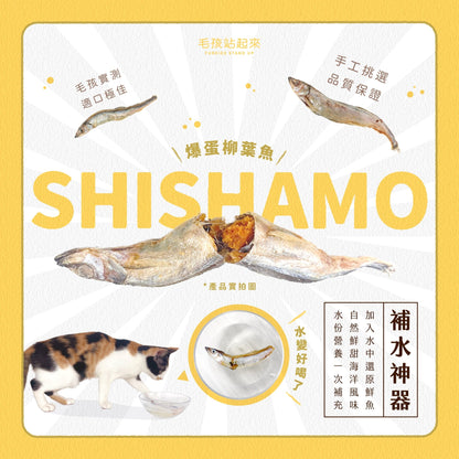 毛孩凍乾 爆蛋柳葉魚 60g - 毛孩站起來