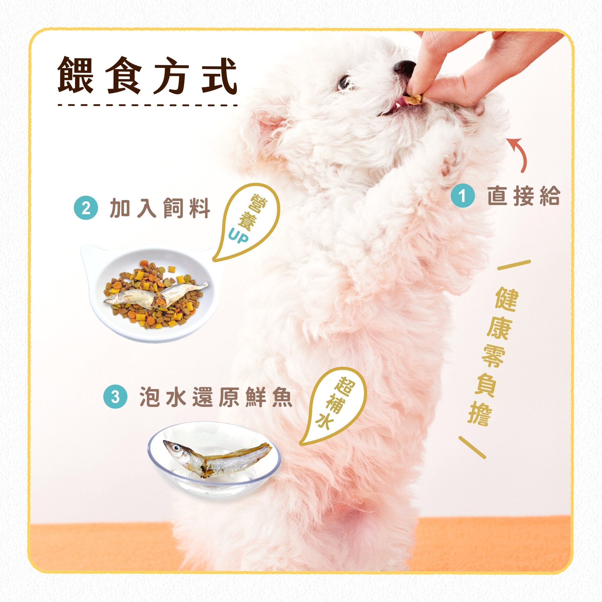 毛孩凍乾 爆蛋柳葉魚 60g - 毛孩站起來
