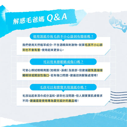 毛孩居家清潔組（居家清潔液+洗毛精+除臭噴霧+濕紙巾） - 毛孩站起來